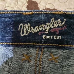 Wrangler Retro Mar Boot Cut Jeans Plus